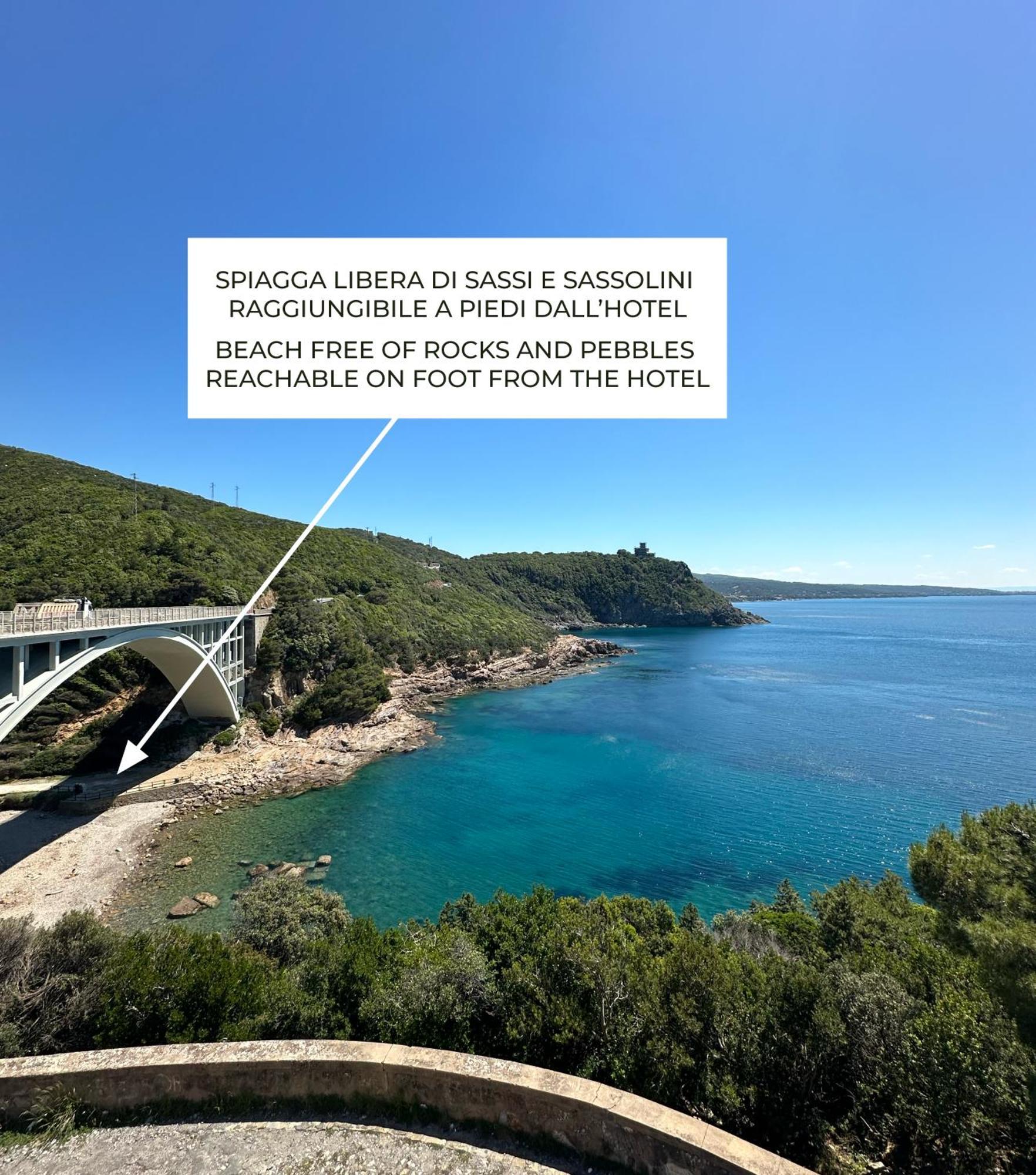 Il Romito Hotell Quercianella Exteriör bild